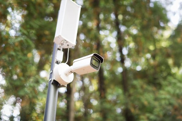 What are the legal implications of installing CCTV on the exterior of a UK semi-detached house?
